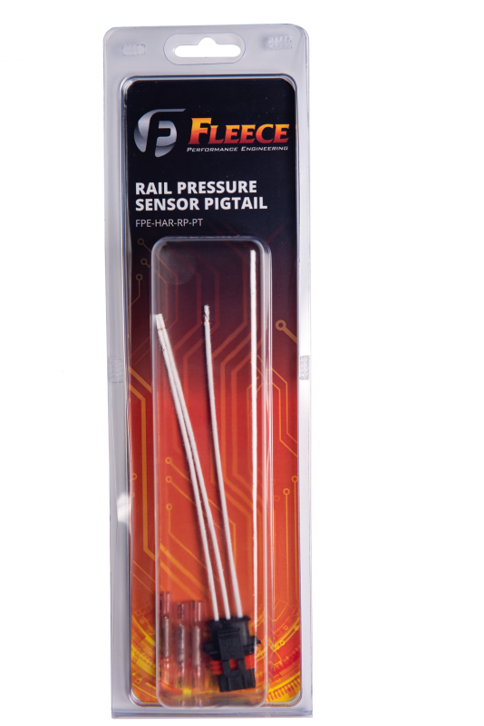 Fleece Performance FPE-HAR-RP-PT Universal Rail Pressure Sensor w/6in Pigtail