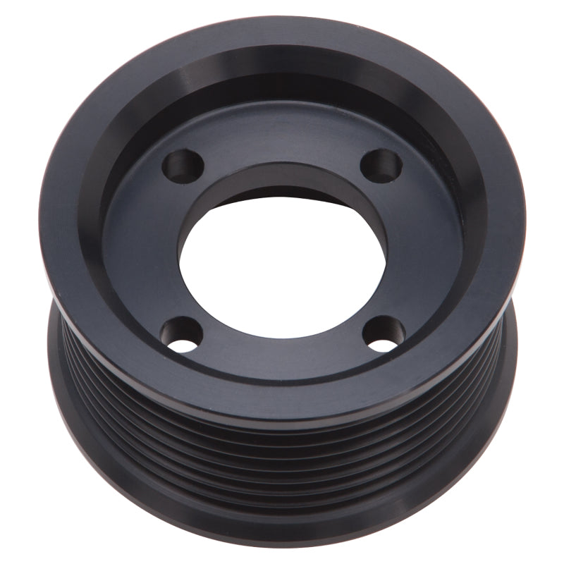 Edelbrock 15871 Pulley SC E_Force 2.75 in 8 Rib Black