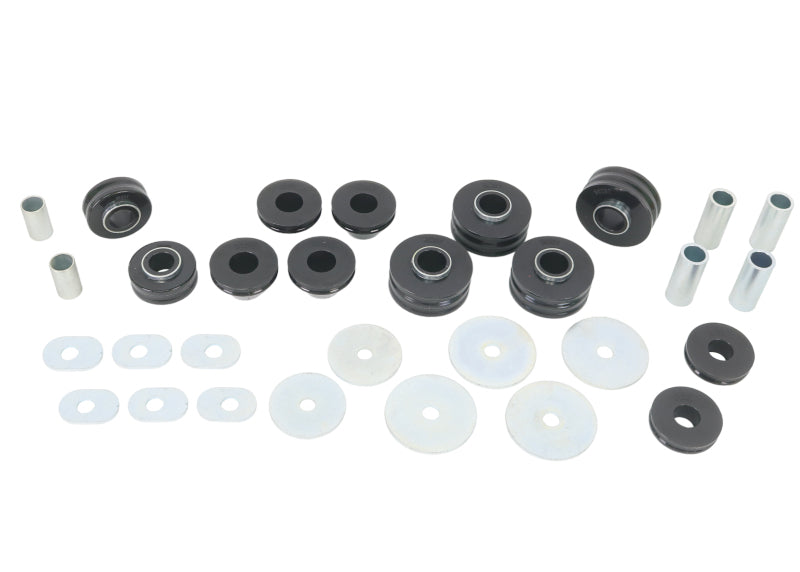 Whiteline W93498 Body Mount Bushing Set for 1975-1980 Chevrolet C10, 1975-1978 GMC C15, 1973-1974 Chevrolet C10 Pickup and More