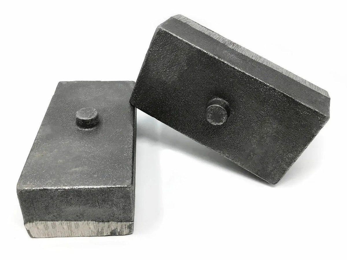 Tuff Country 79022 2in Cast Iron Lift Blocks for 2003-2023 Dodge Ram 3500 / 2003-2013 Dodge Ram 2500