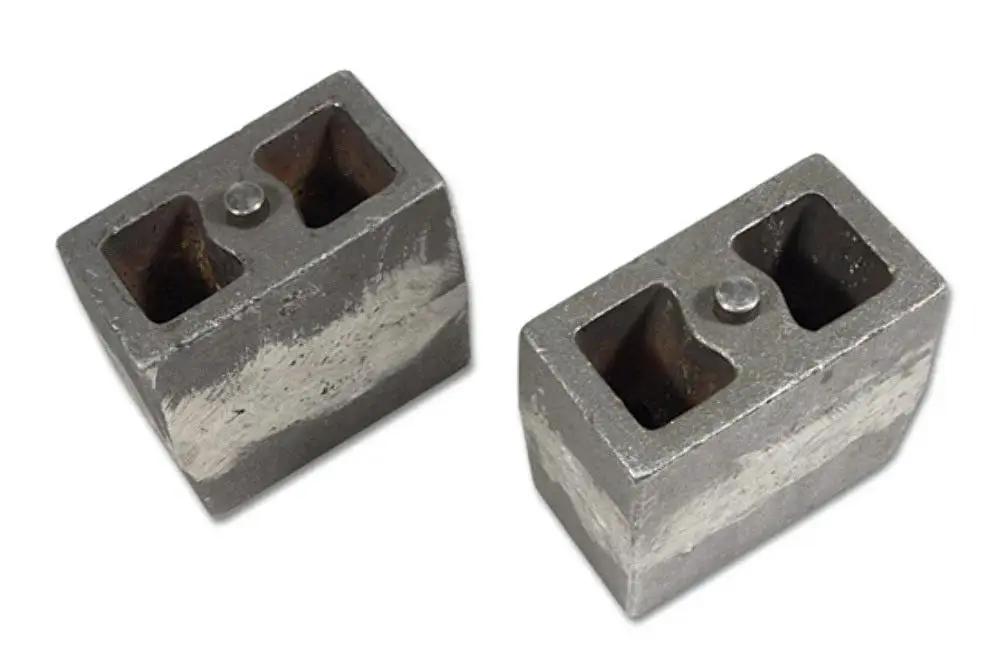 Tuff Country 79056 5.5in Cast Iron Lift Blocks (3in Wide/ Tapered) Pair