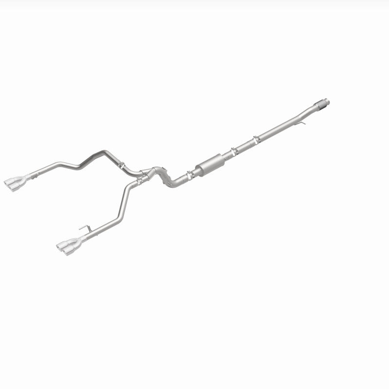 MagnaFlow 19489 2019 Chevrolet Silverado 1500 Quad Exit Polished Stainless Cat-Back Exhaust - #19489