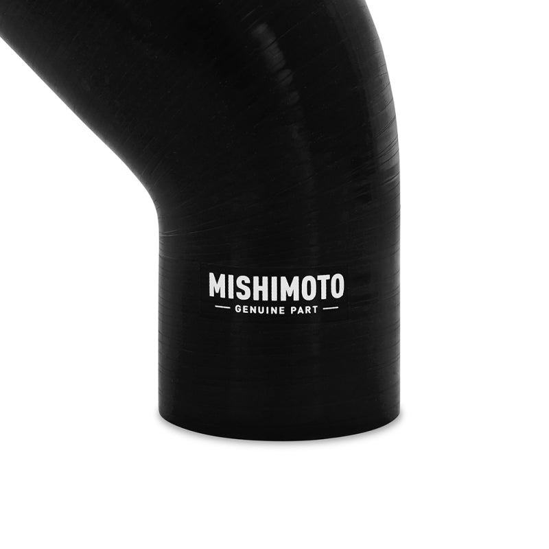 Mishimoto Silicone Reducer Coupler 45 Degree 2.25in to 3in - Black - #MMCP-R45-22530BK