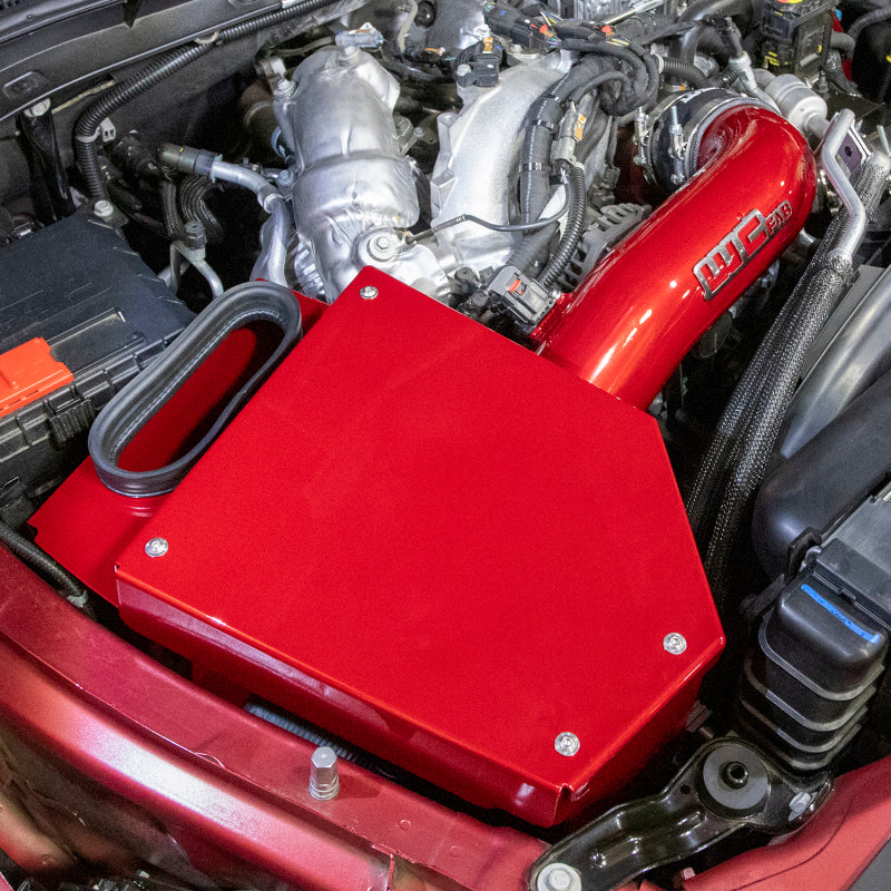 Wehrli Custom Fabrication WCF100684-CT 4in Stage 2 Intake Kit Candy Teal for 2020-2026 Chevrolet Silverado / GMC Sierra 2500 HD / 3500 HD 6.6L L5P Duramax