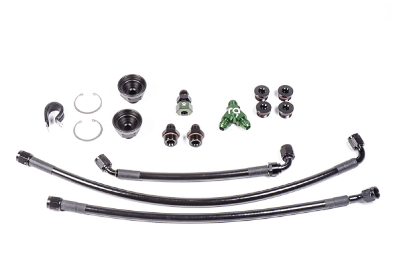 Radium Engineering Fuel Rail Plumbing Kit Compatible with Nissan VQ35HR & VQ37VHR - #20-0469