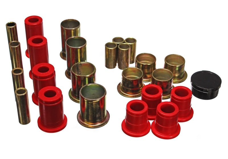 Energy Suspension for 82-04 Ford Blazer Red Front Arm Bushing Set 3.3162R