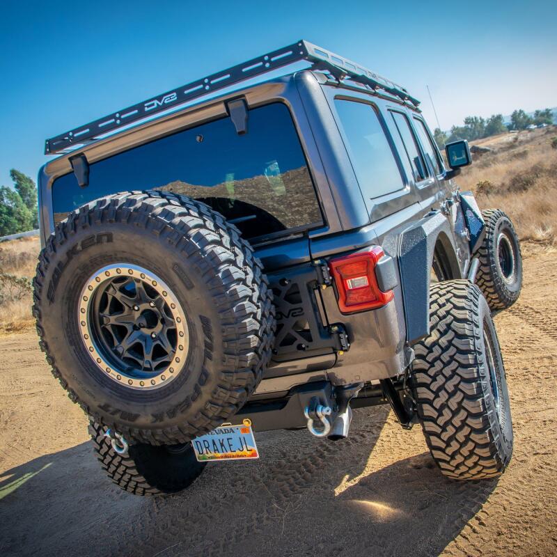 DV8 Offroad 18-21 Jeep Wrangler JL 4-Door Roof Rack - #RRJL-01