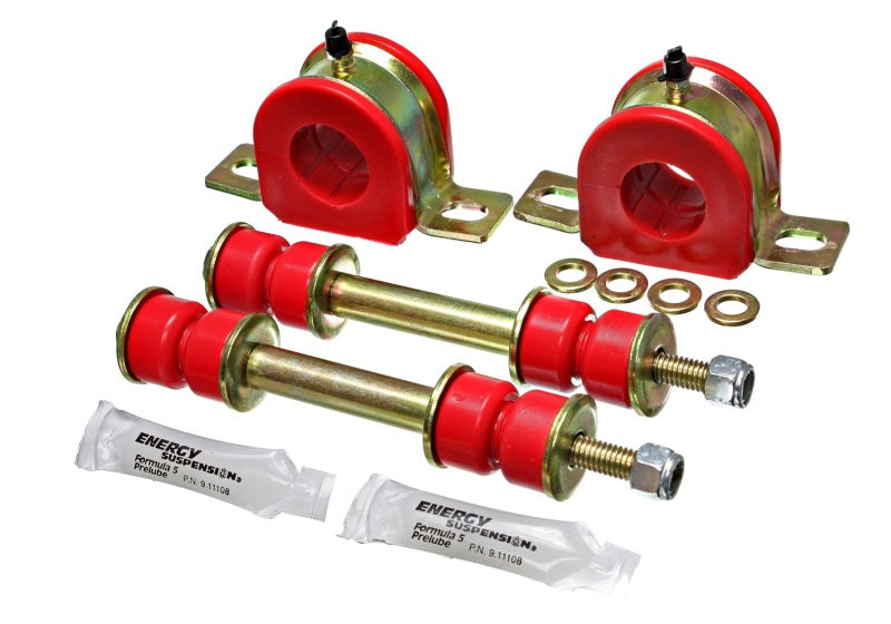 Energy Suspension for 85-89 Astro Van 2WD 1-1 Sway Bar Bushing Set - Red 3.5178R