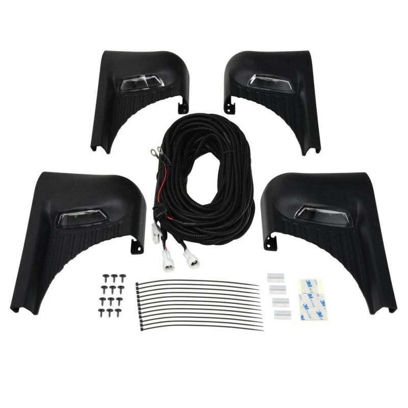 Westin 27-64725 SG6 Black Aluminum Running Boards 74.25 in
