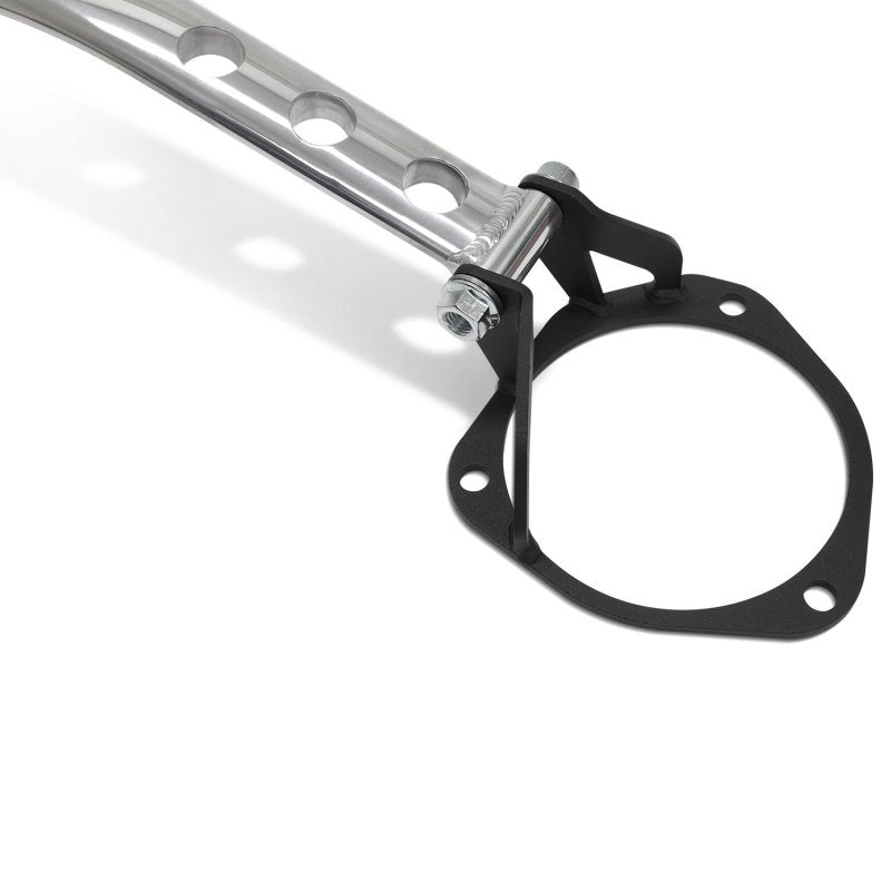 BLOX Racing 2015-2021 Subaru WRX STi Front Strut Tower Bar with Holes BXSS-50021-FR