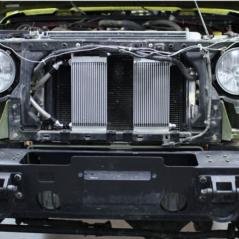 Mishimoto Transmission Cooler Kit for 2007-2011 Jeep Wrangler JK 3.8L 42RLE - Black - #MMTC-WRA-07BK