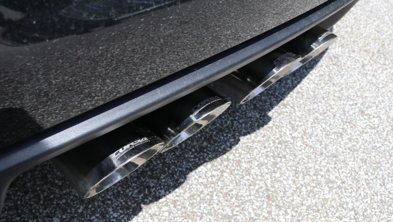 Corsa 2005-2008 Chevrolet Corvette (C6) 6.0L/6.2L Polished Xtreme Axle-Back Exhaust w/4.5in Tips