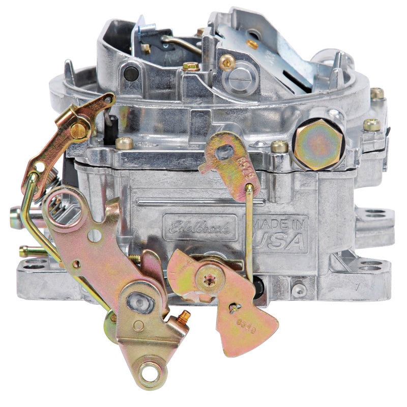 Edelbrock 1912 Carburetor Thunder Series 4-Barrel 800 CFM Manual Choke Calibration Satin Finish
