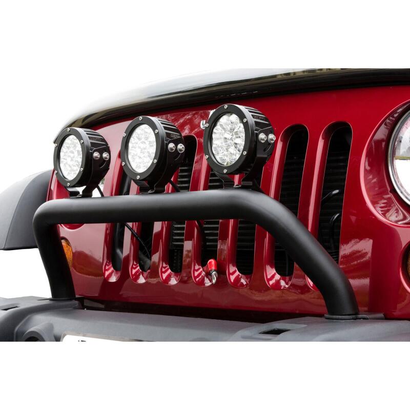 Westin 46-43635 Bull Bar/Light Bar Black Wrinkle for 2007-2018 Jeep