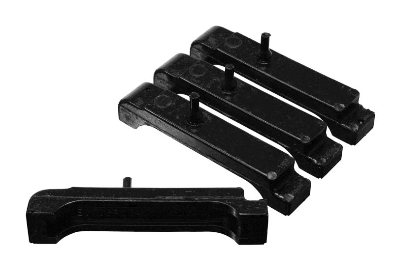 Energy Suspension for GM BBC Black Radiator Isolator Pad Set - 4 Row 3.6118G