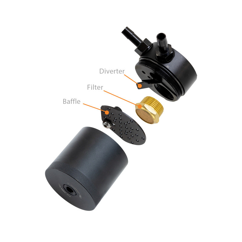 Mishimoto 2018+ Kia Stinger GT Baffled Oil Catch Can - PCV Side - #MMBCC-STNGR-18PBE