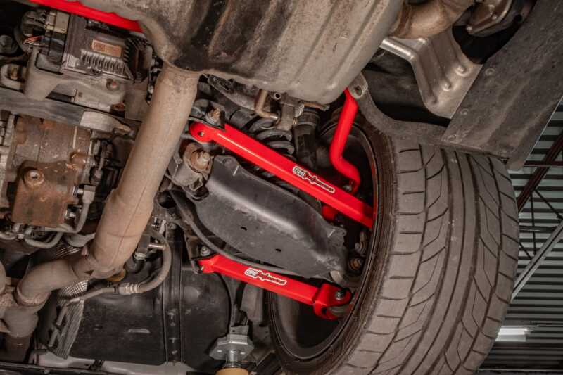 UMI Performance 2540-R Suspension Trailing Arm Red for 2016-2024 Camaro