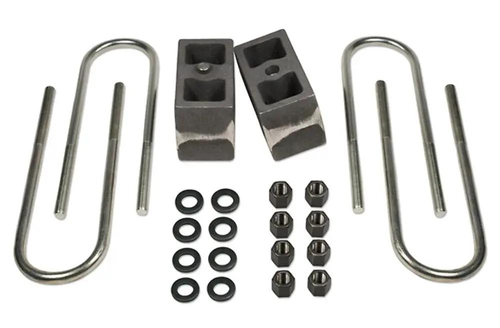 Tuff Country 97063 5.5in Rear Block and U-Bolt Kit Tapered for 1999-2016 F-350