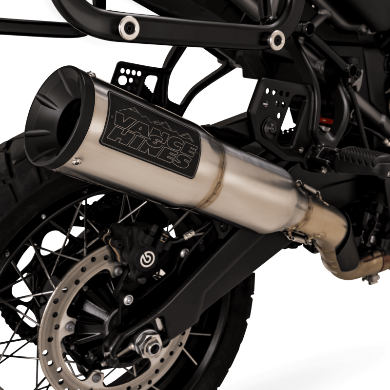 Vance & Hines 16533 Hi-Output 450 Slip-Ons Brushed for 2021-2025 Harley-Davidson Pan America