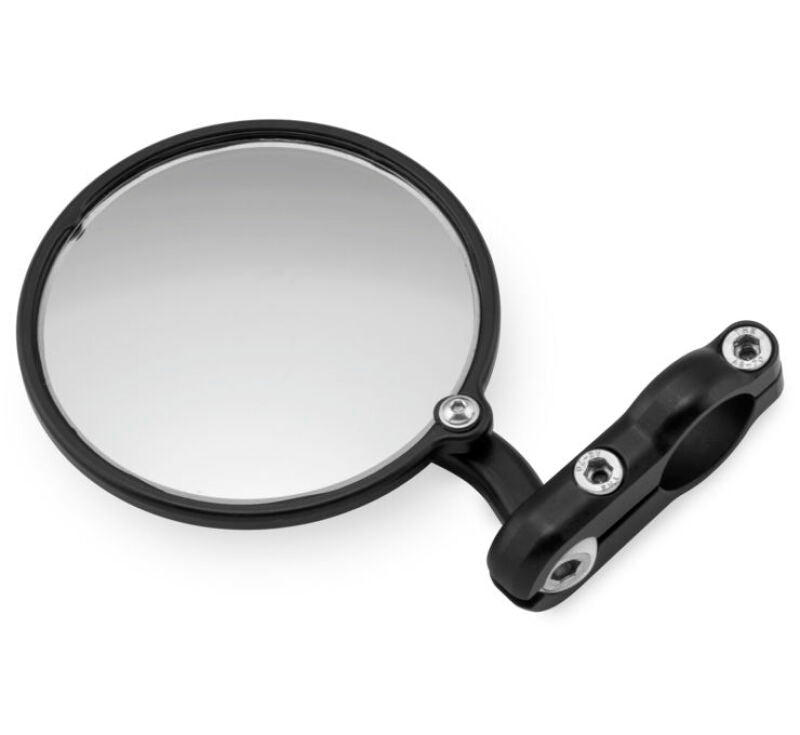 CRG Constructors HSLS-200-R Hindsight LS Folding 3in Round Bar End Mirror Right Black