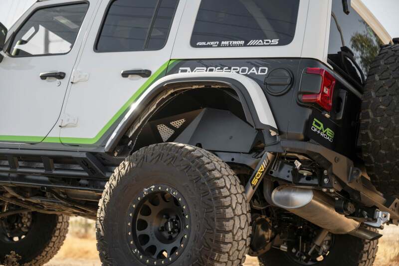 DV8 Offroad 18-24 Jeep Wrangler JL Rear Inner Fenders - #INFEND-06RB