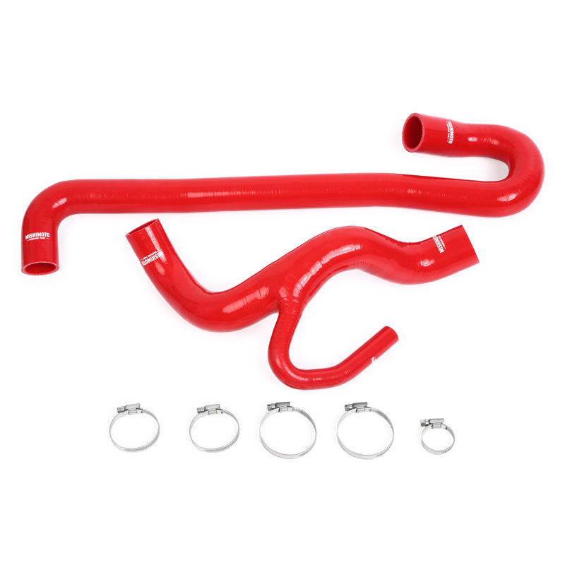 Mishimoto 12+ Jeep Grand Cherokee SRT8 6.4L V8 Red Silicone Radiator Hose Kit - #MMHOSE-WK2-12RD