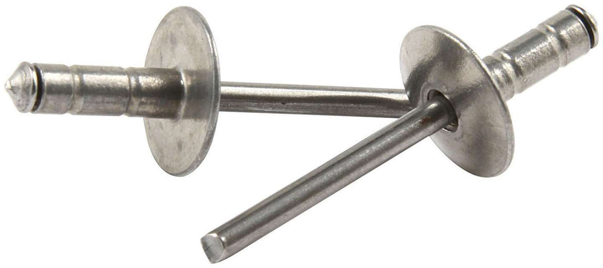 Allstar Performance Large Head Rivet Silver 250pk Multi Grip ALL18094