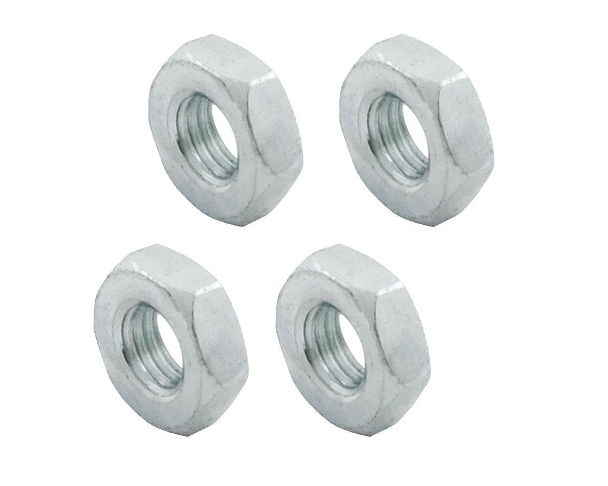 Allstar Performance 1/4-28 RH Steel Jam Nuts 4pk ALL18250