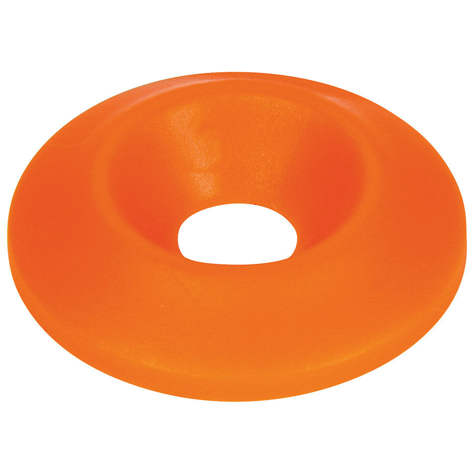 Allstar Performance Countersunk Washer Fluorescent Orange 10pk ALL18699