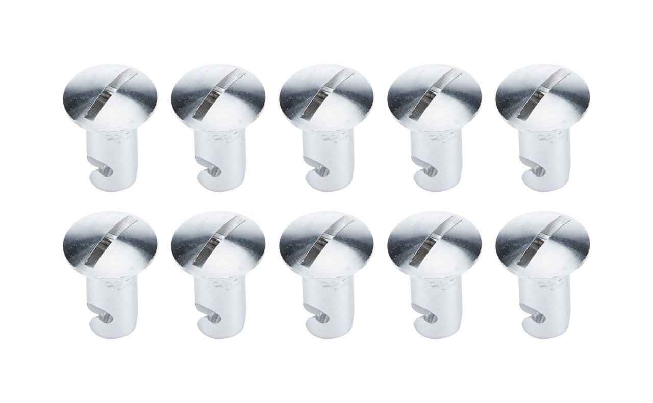 Allstar Performance Flush Head Fasteners 7/16 .750in 10pk Alum ALL19274