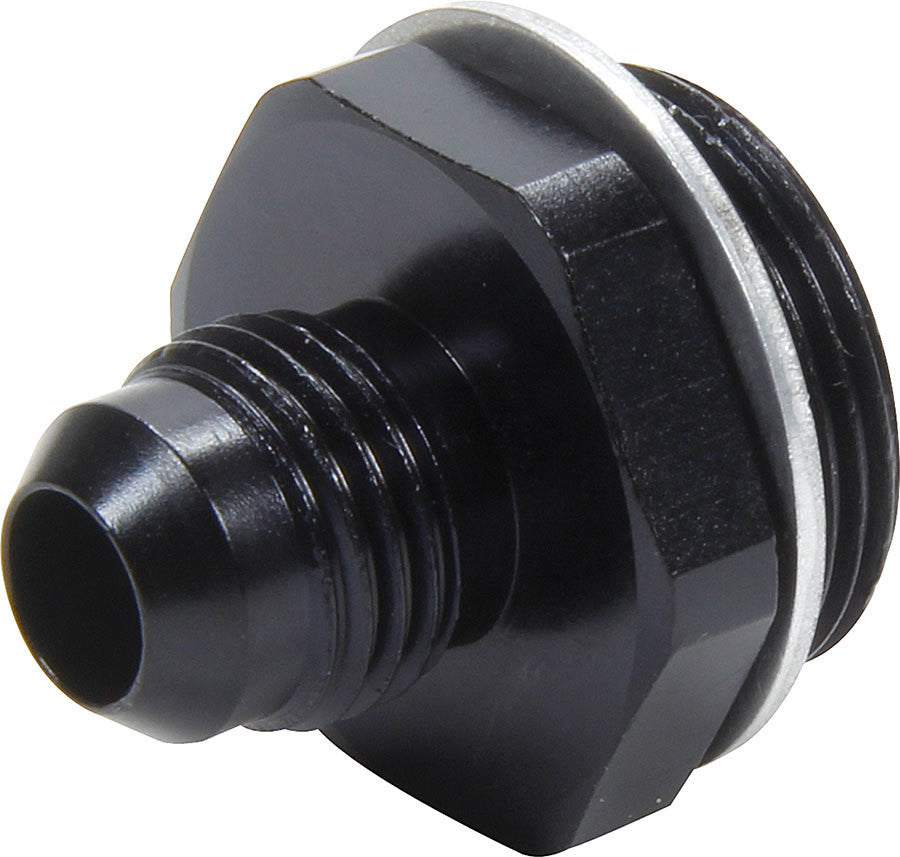 Allstar Performance Carb Fitting with washer 7/8-20 to -6 Male Black ALL50896