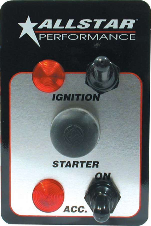 Allstar Performance Switch Panel Two Switch with Lights ALL80146