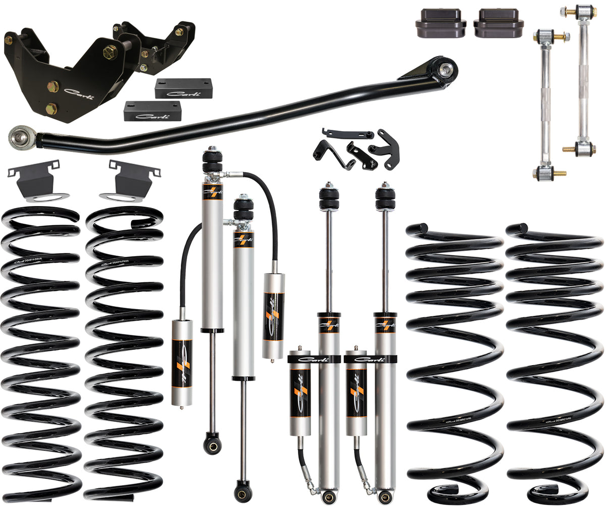 Carli Suspension CS-D3-BC-CS-14-H-R2 3 in Backcountry System R2 Coils for 2014-2018 Ram 2500 Hemi 4x4