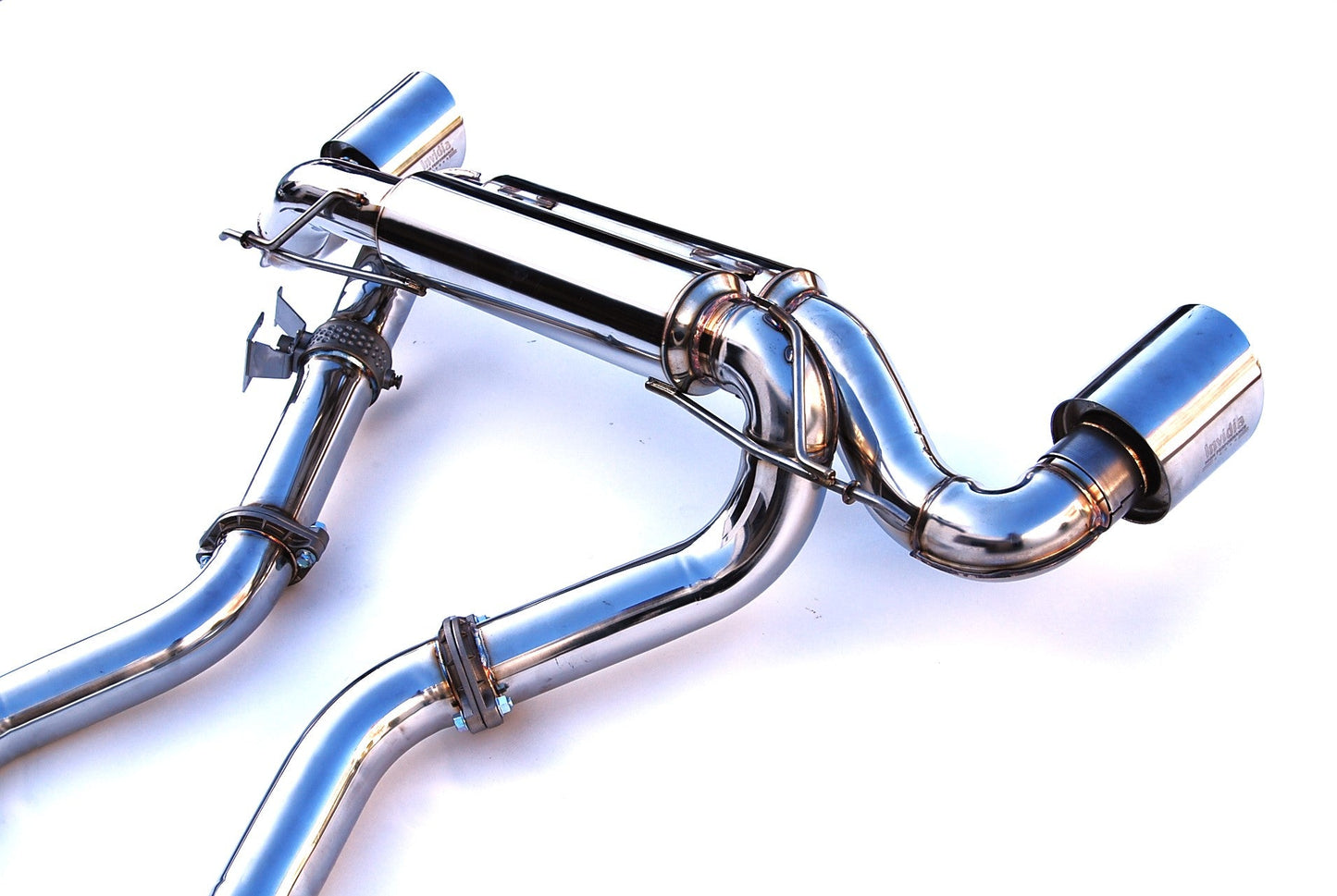 Invidia HS19TSP4VGM1RS 19-Up Toyota Supra 3.0T Gemini R400 Rolled S.S.Tips Cat-back Exhaust