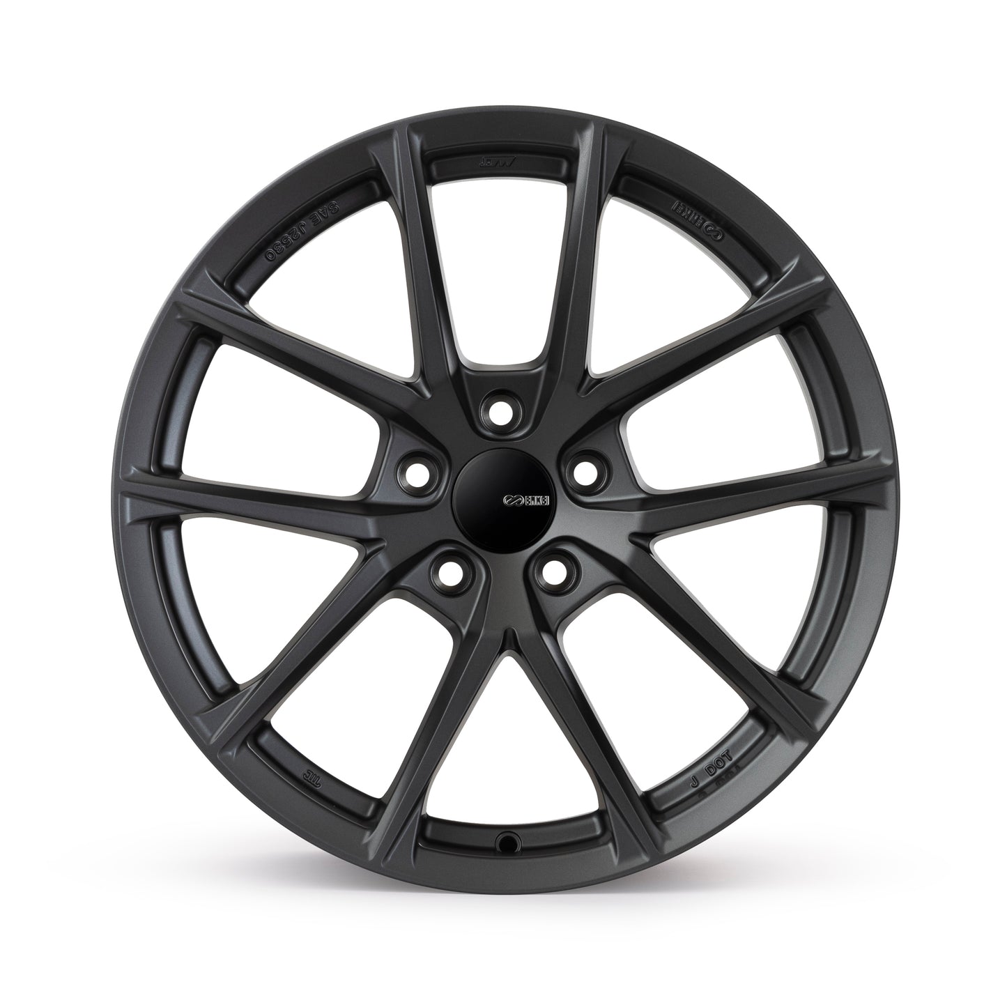 Enkei Helix 18x8 / 5x114.3 Bolt Pattern / 35mm Offset / 72.6mm Bore - Gloss Gunmetal Wheel
