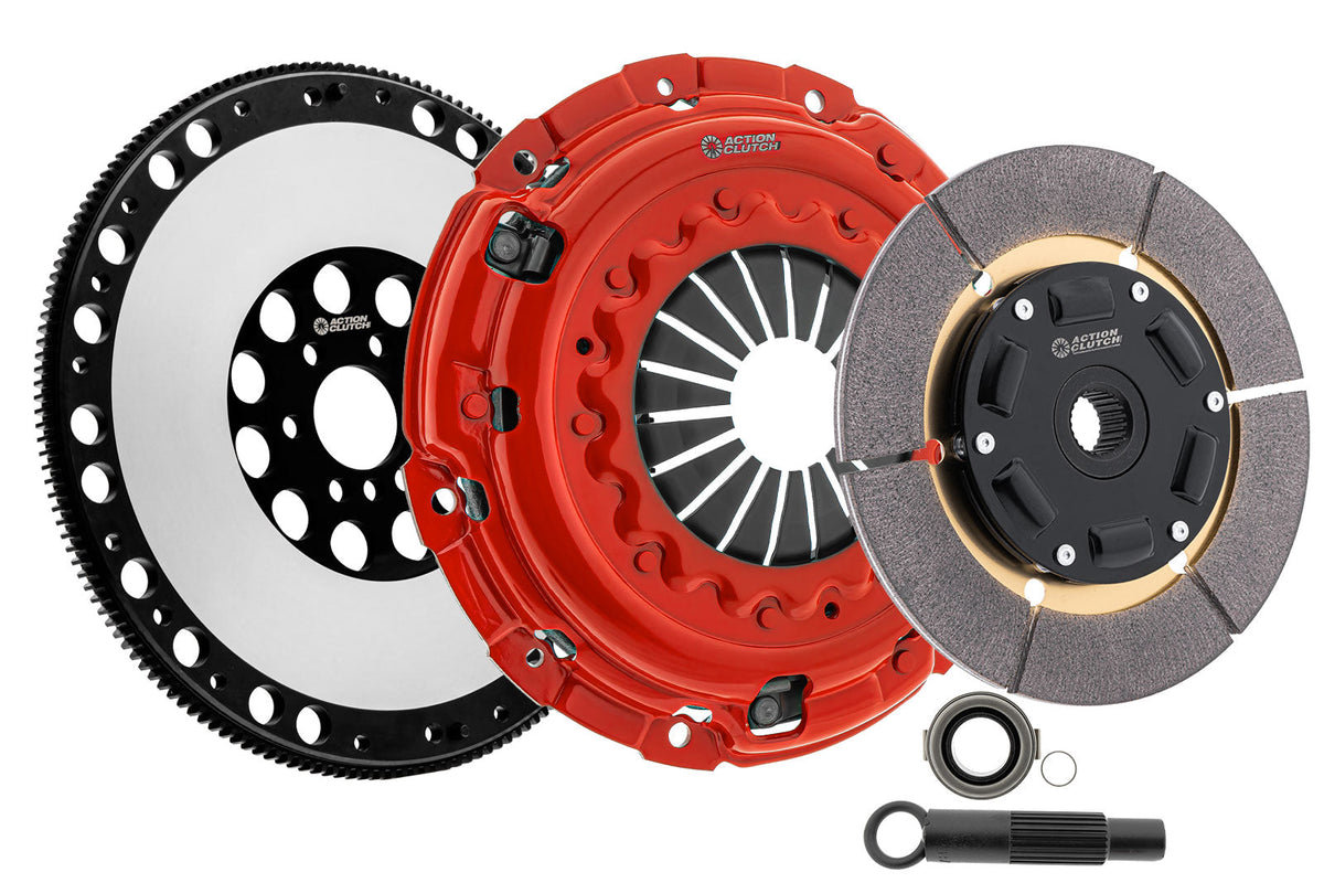Action Clutch ACR-0657-SPR Ironman Sprung (Street) Clutch Kit with Lightened Flywheel for 2002-2005 Honda Civic Si 2.0L (K20A3)