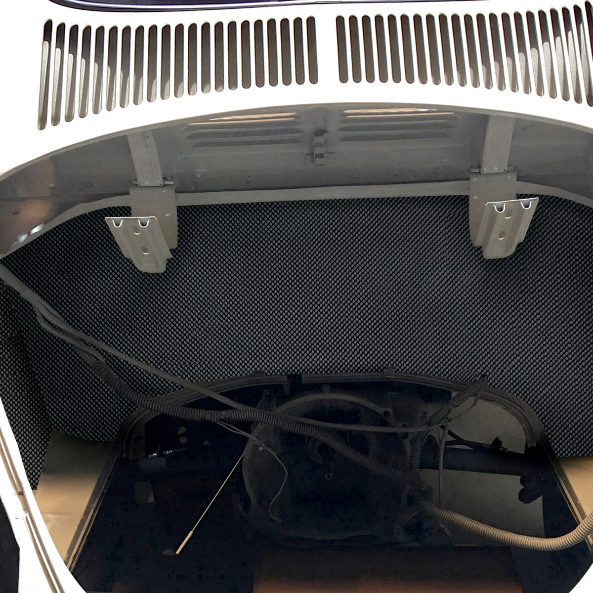 DEI for 1950-1972 Volkswagen Beetle 3-Piece Firewall Heat Shield - Black (Non-Adhesive)