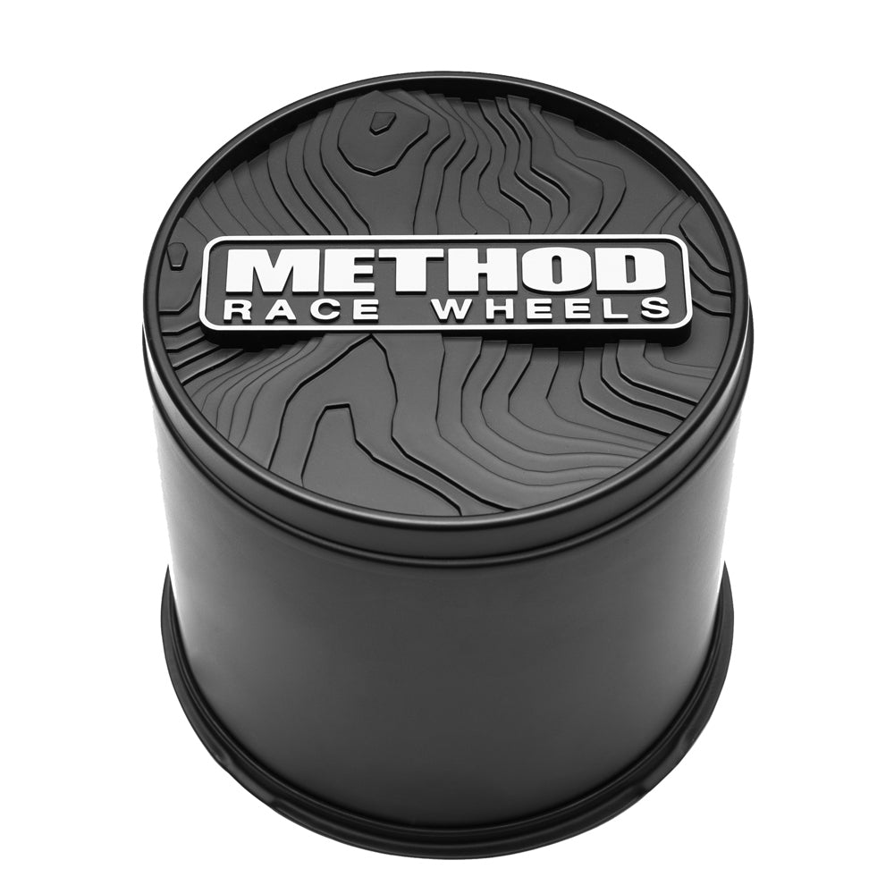 Method Race Wheels Top Push Through Center Cap 130mm - Black