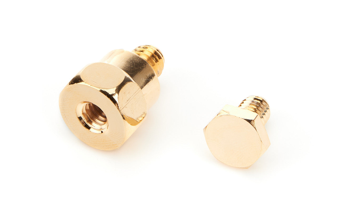 QuickCar Battery Terminals Side Mount Gold Bolt (Pair)
