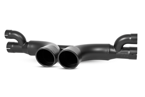 MBRP S7607BLK Center Muffler Bypass - 2014-2019 Porsche 911 (991) GT3 / GT3 RS / R / Speedster | Black Coated