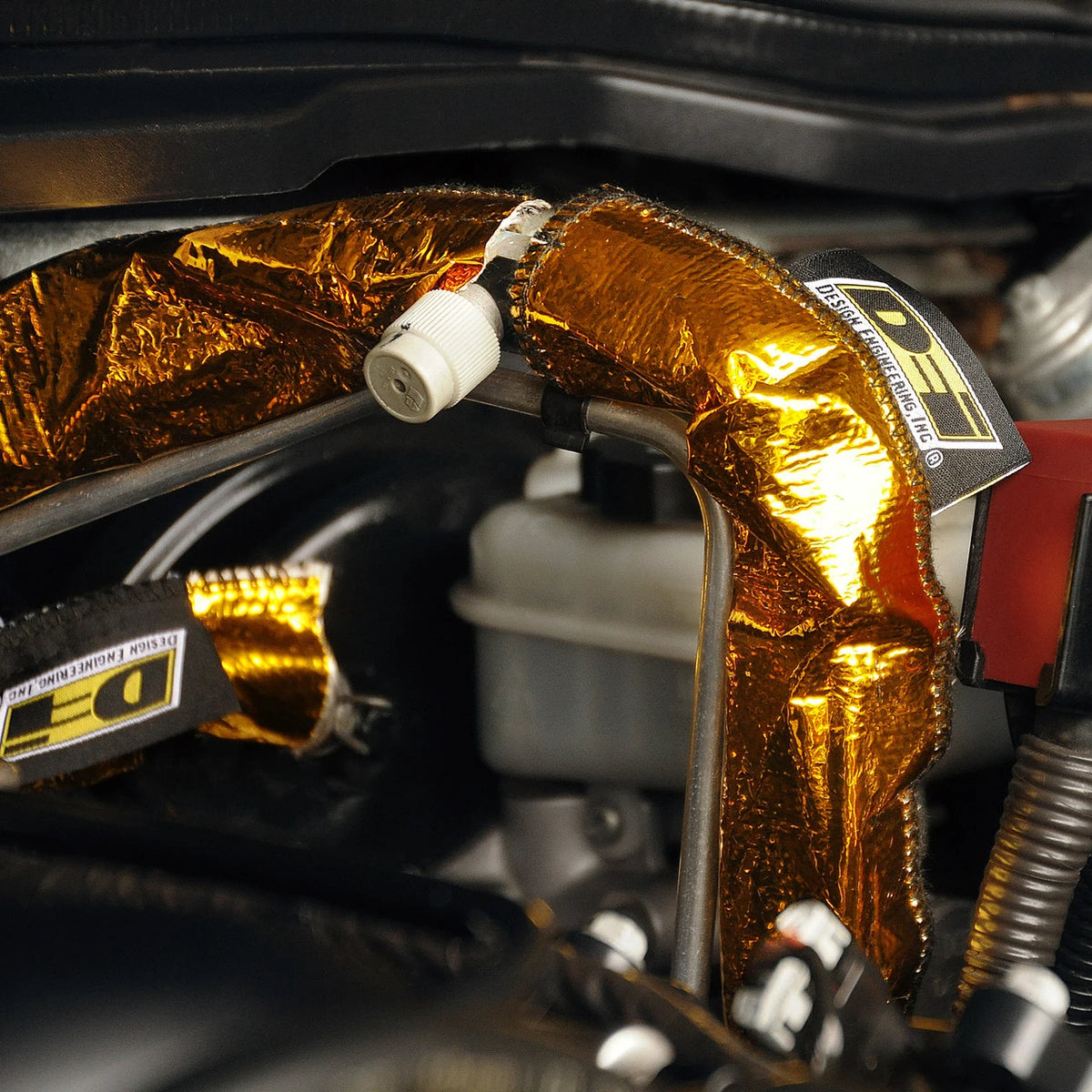 DEI Heat Shroud 1/2in to 1-1/4in I.D. x 3ft - Gold