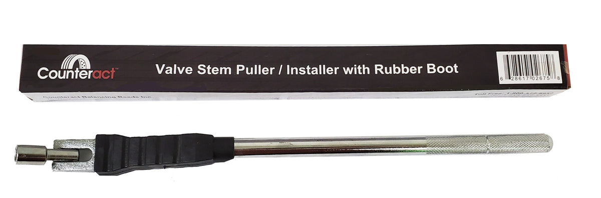 Counteract VP Tire Valve Stem Puller/Installer with Rubber Boot