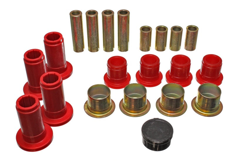 Energy Suspension for 94-01 Ram 1500 Red Front Control Arm Bushing Set 5.3124R
