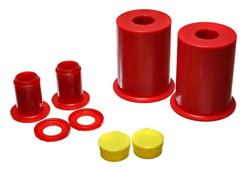 Energy Suspension for 05-13 Mustang Red Front Lower Control Arm Bushings 4.3165R