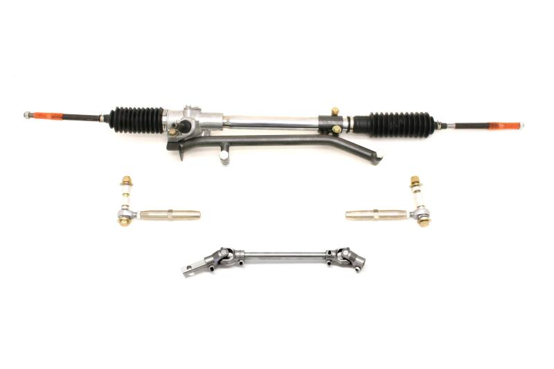 BMR 1993-2002 GM F-Body Manual Steering Conversion Kit (For Stock K-Member Only) - Black Hammertone