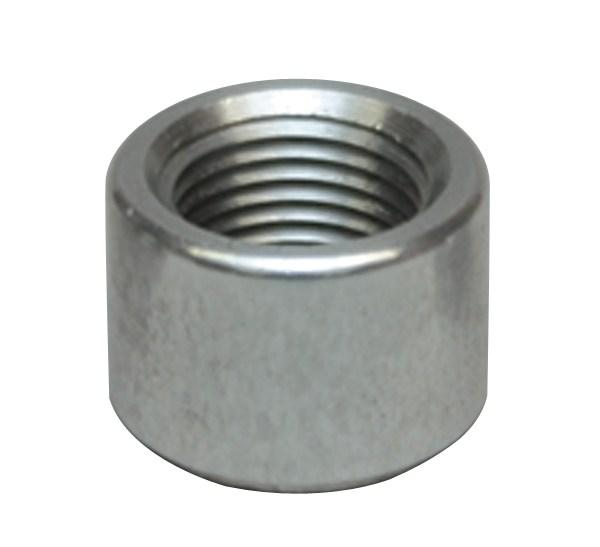 Vibrant -10 AN Male Weld Bung (1-1/8in Flange OD) - Mild Steel