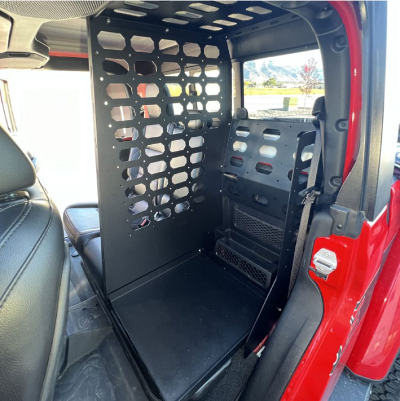 Rock Slide Engineering for 20-23 Jeep JT Gladiator Rear Seat Cargo Rack