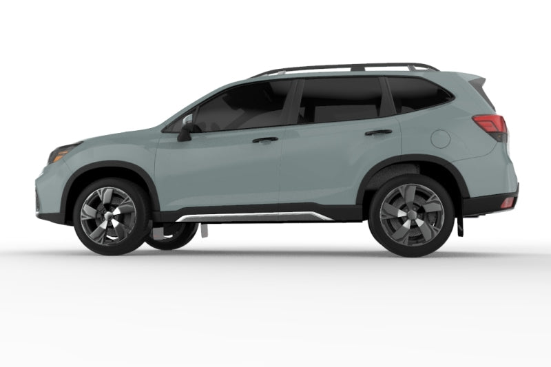 Rally Armor UR Mud Flaps - 2019-2021 Subaru Forester - Black/Grey Logo - #MF52-UR-BLK/GRY