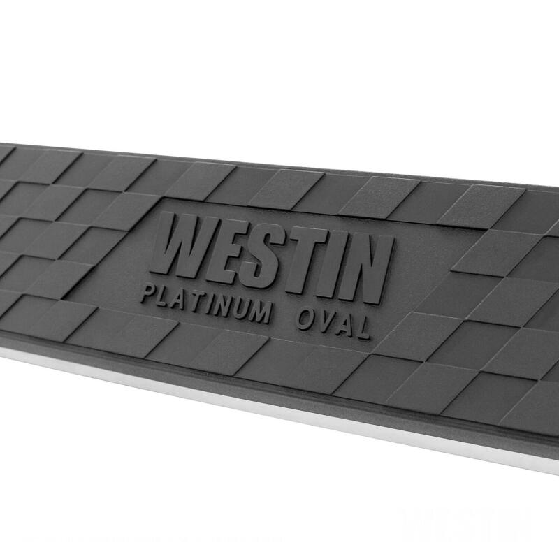 Westin 21-3565 Platinum 4 Oval Nerf Step Bars for 2009-2026 Dodge/Ram 1500 Crew Cab Black