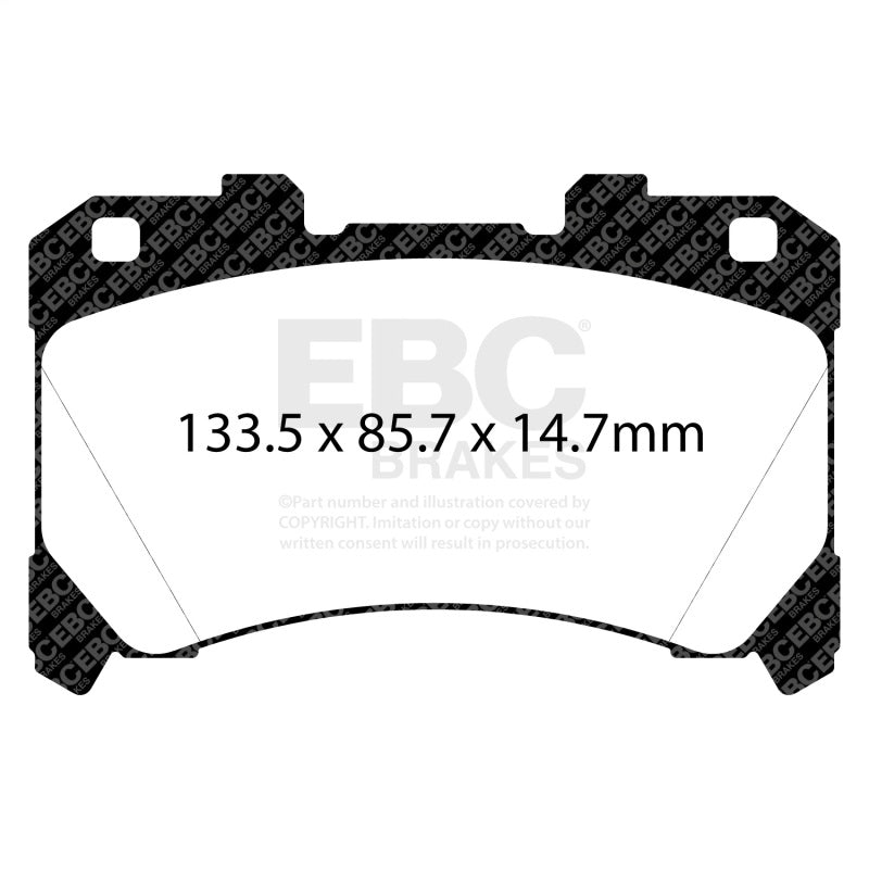 EBC 2023+ Toyota GR Corolla Bluestuff Front Brake Pads DP52430NDX